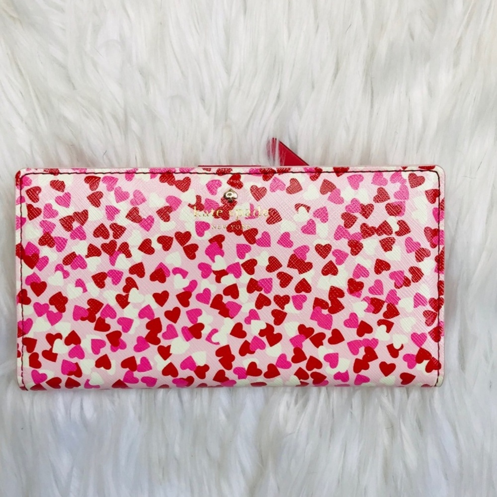 Kate Spade Confetti Heart Wallet